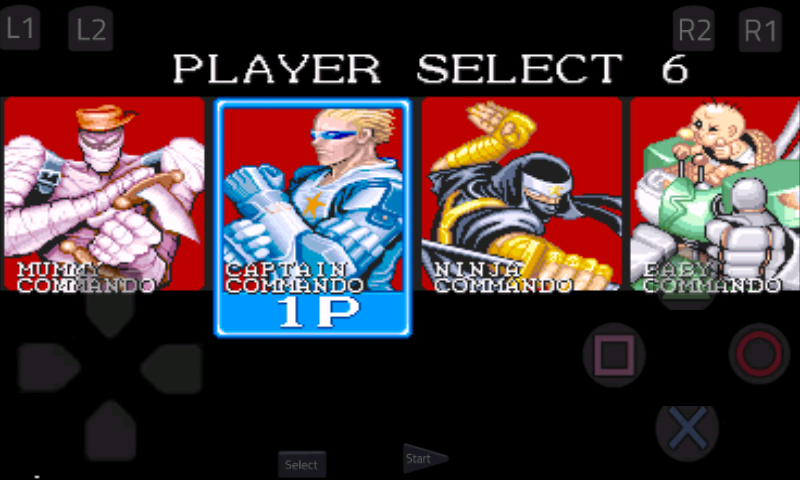 Captain Commando Characters